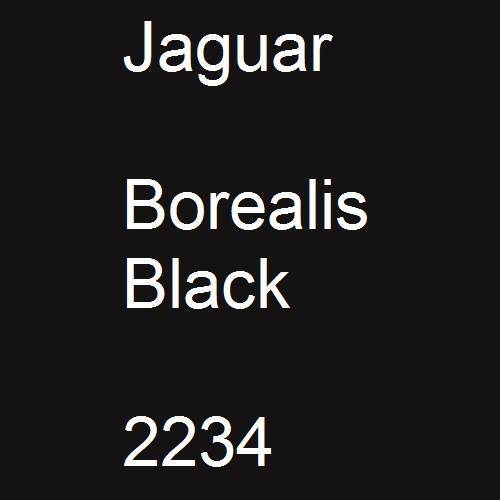 Jaguar, Borealis Black, 2234.